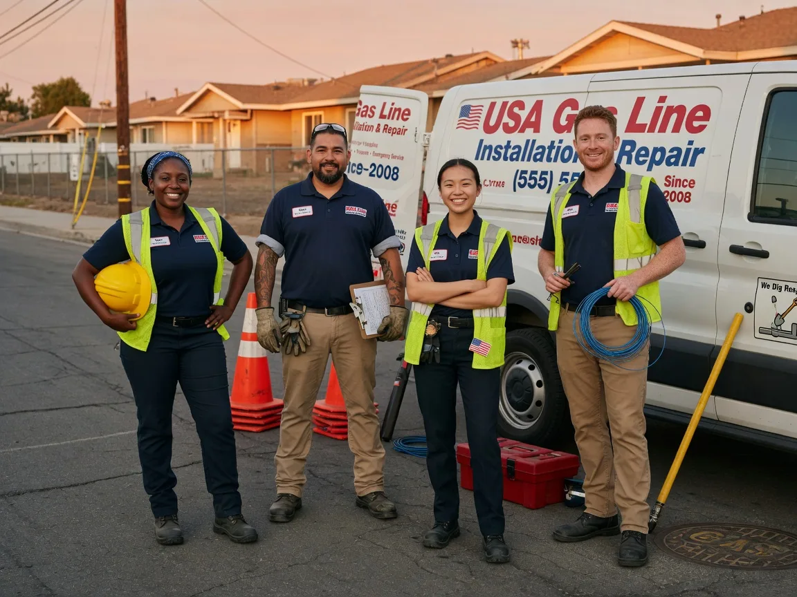 Gas Line Installation company in Johnsonburg, PA